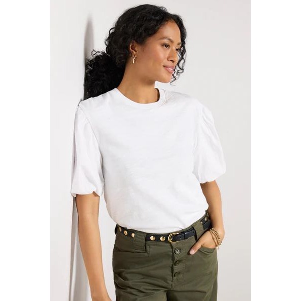 Evereve Nation Ltd Paola Top White Size Large New With Tags